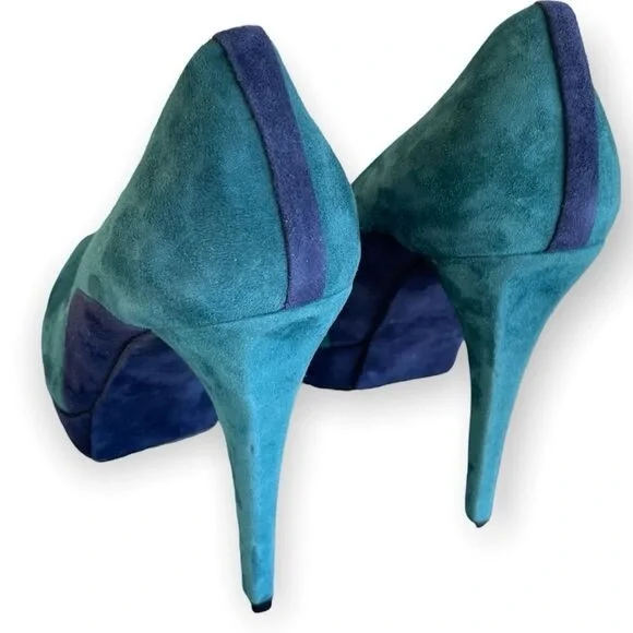 Stuart WEITZMAN peep toe platform pumps - Picture 6 of 10